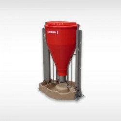 Trémie Erra double EP-500 bol en polymère