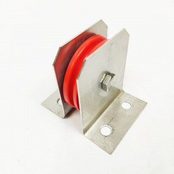Plastic pulley 90mm with stainless steel front bracket mod. Macoga