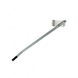 Lever opening dispensers trapdoor