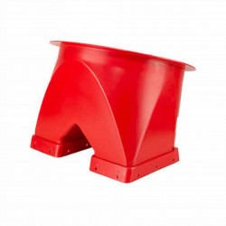 Red reversible double cone with washer