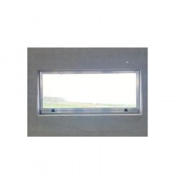 PVC mixed window 1800x800 pol. 8mm