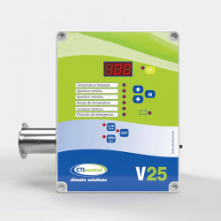 Climate regulator V25 with air intake control