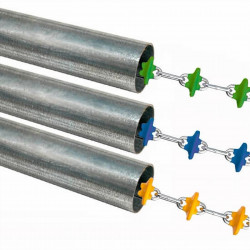 Galvanized drag chain for tube diameter 45/50