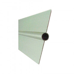 Tuyau delta 2 ailettes (190 kcal/h/ml) m/l