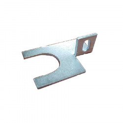 Safety clamp for delta plus end fitting tube