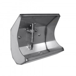 Bowl fattening inox A-26 plus 250 with flange (without tube or nipple)