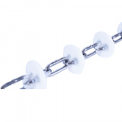 Galvanized pull chain Orange for 60mm diameter pipe