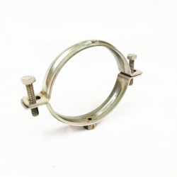 Abrazadera inox. 75 mm pour vis