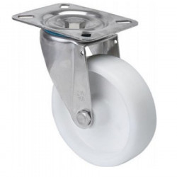 Wheel rotates 10zvli100-ut80 stainless steel white