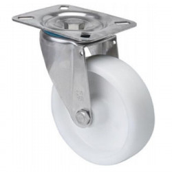 Wheel rotates 10zvli125-ut80 stainless steel white