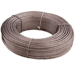 Stainless steel cable 5 mm (7x19+0) m/l