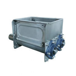 Stainless steel manifold 55 with 2 outlets with shafts