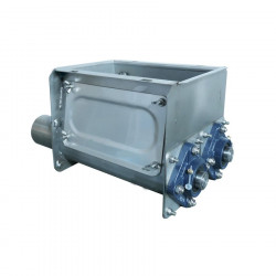 Stainless steel 2-way junction box 75 with axes