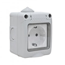 Waterproof Schuko socket base series 34