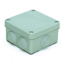 Waterproof box 100x100x55 with cones