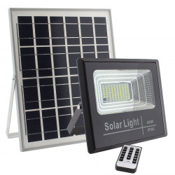 Solar projector 40W 6400K with outdoor plate 