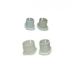 90 pipe plastic connection cap