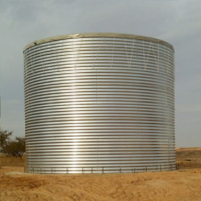 Metal deposit with cover 1,349,201 liters diam. 27.69X2.24
