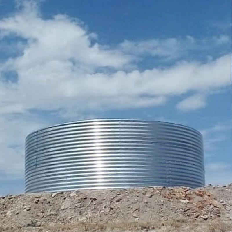 Metal deposit with cover 1,349,201 liters diam. 27.69X2.24