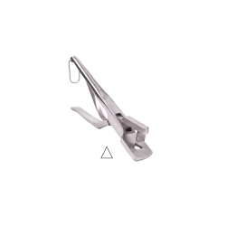 Triangle notching pliers
