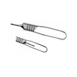 Folding handle for scalpel