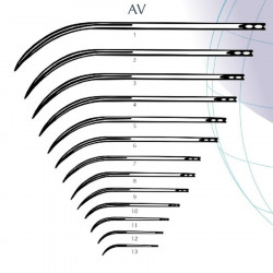 Suture needle AV No. 1 (12 units)