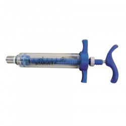 Starvet syringe with plastic regulator - 10 cc