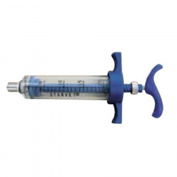 Starvet syringe with plastic regulator – 20 cc