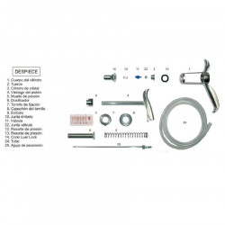 Vet/ferro syringe stem spring 3/5/10 CC (5)