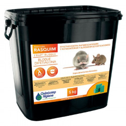 Rasquim diféthialone bloc 5 kgs