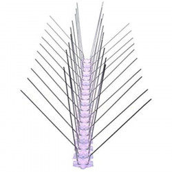 Pointes anti-oiseaux 500x115 polycarbonate (40 pointes)