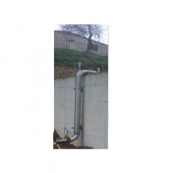 Vacuum slurry loading pipes