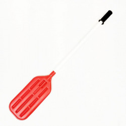 Red plastic pusher (rattle)