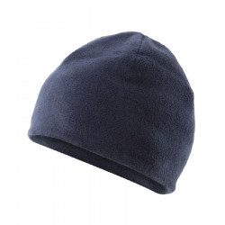 Navy blue fleece cap