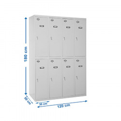 Simonlocker locker tandem 4/8 300