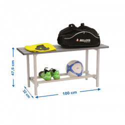 Banc de vestiaire en métal Simonlocker 1000