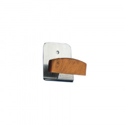 Cintre adhésif Sapelli en acier inoxydable mod-8