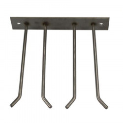 Stainless steel boot racks 1 pair