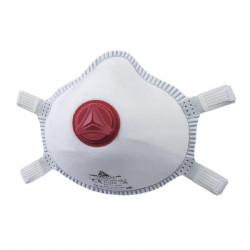 Masque à plis verticaux FFP3, avec valve M1300VB (boîte 10 unités)