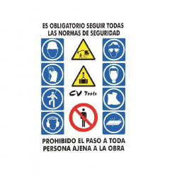 PVC combined poster 100x70
