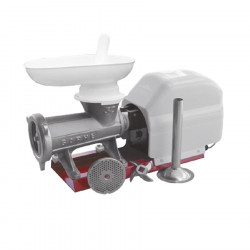 Hachoir-poussoir électrique avec tête en fonte 32, moteur 2HP à bouche ovale