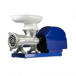Electric meat mincer-sausage maker with 32 cast iron head, 2HP 120rpm motor with oval mouth