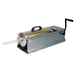 Jumbo sausage filler, 4kg stainless steel tank