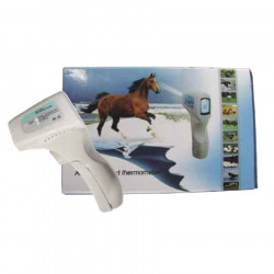 Infrared thermometer for animals at a distance
