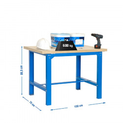 Table de travail en contreplaqué Simonwork BT6 1500