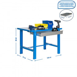 Table de travail Simonwork BT6 boîte métal 1200