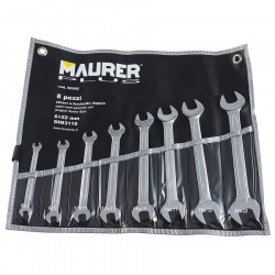 "Maurer" fixed wrench set 8 pieces