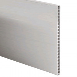 Grey PVC panel 50 mm by 800 mm smooth/smooth