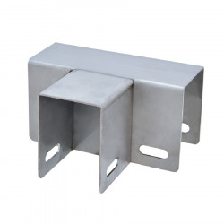 Stainless steel T anchor for polypropylene 50 mm