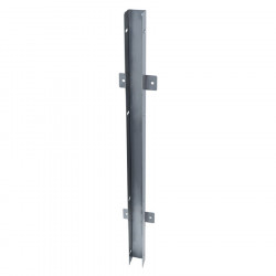 U-shaped finish for central wall 1000 mm stainless steel